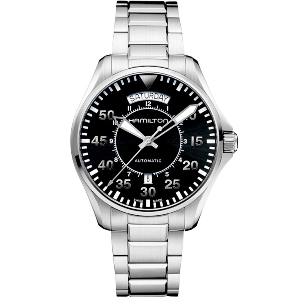 Hamilton Khaki Aviation Pilot Day Date Auto